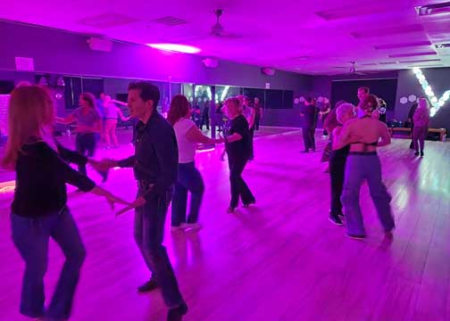It's Las Vegas – your favorite West Coast Swing social is calling!